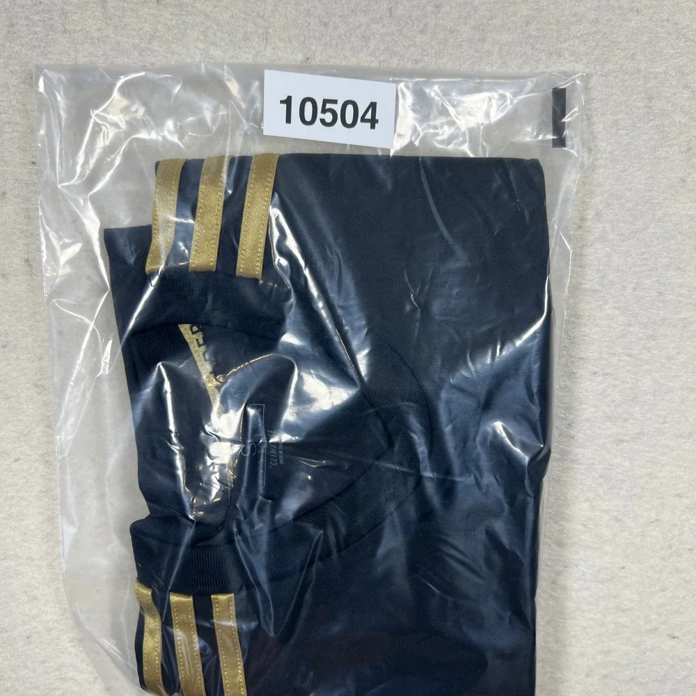 LAFC Adidas Climalite Soccer Jersey Mens S Black Gold YouTube TV‎ MLS